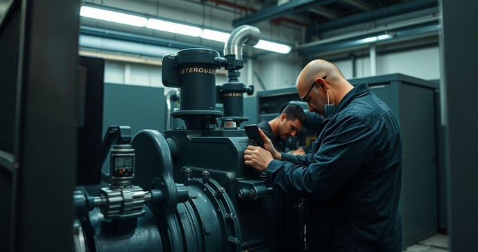 Manutenção de Compressor Industrial para Otimização e Durabilidade Manutenção de Compressor Industrial para Otimização e Durabilidade