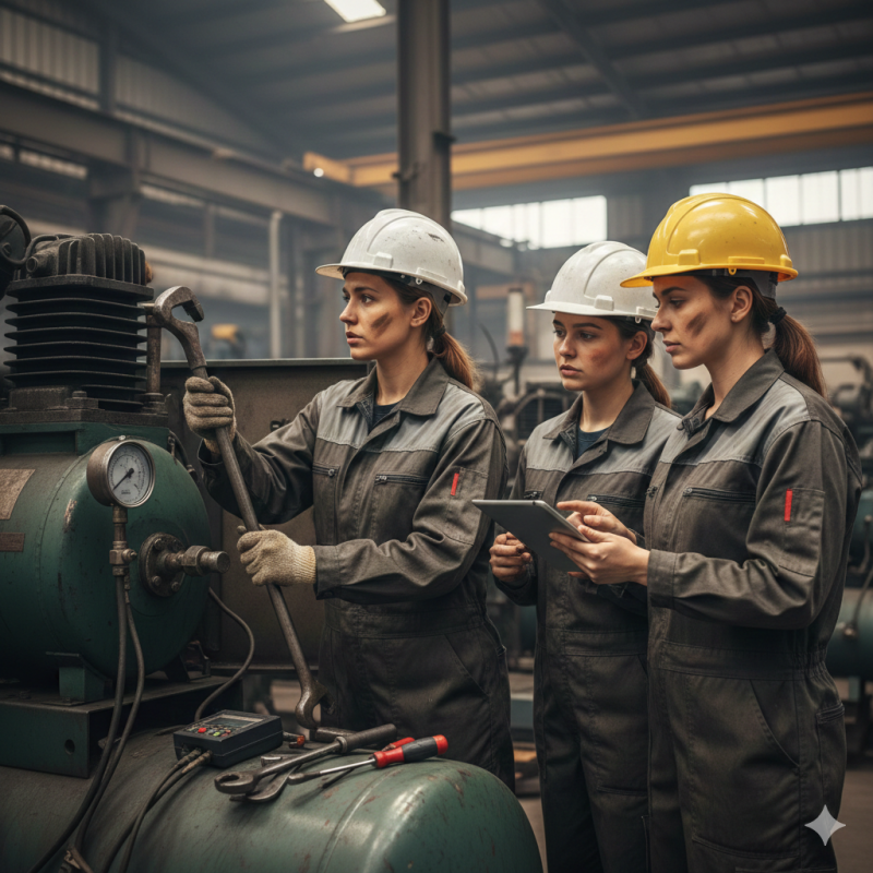 Manutenção de Compressores: Dicas Essenciais para Maximizar Desempenho e Vida Útil