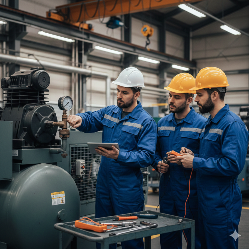 Manutenção de Compressores: Estratégias Essenciais para Prolongar a Vida Útil e Melhorar a Eficiência